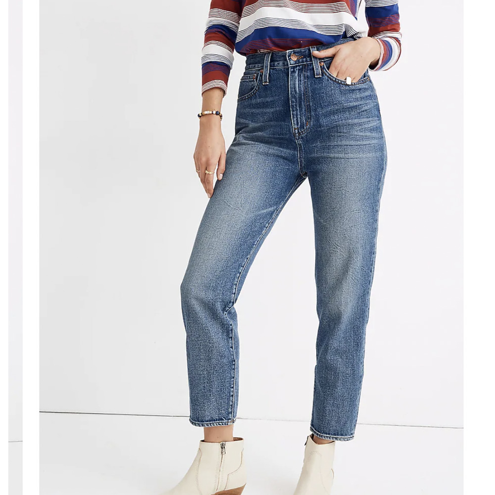 Madewell The Momjean in Downey Wash sz 27